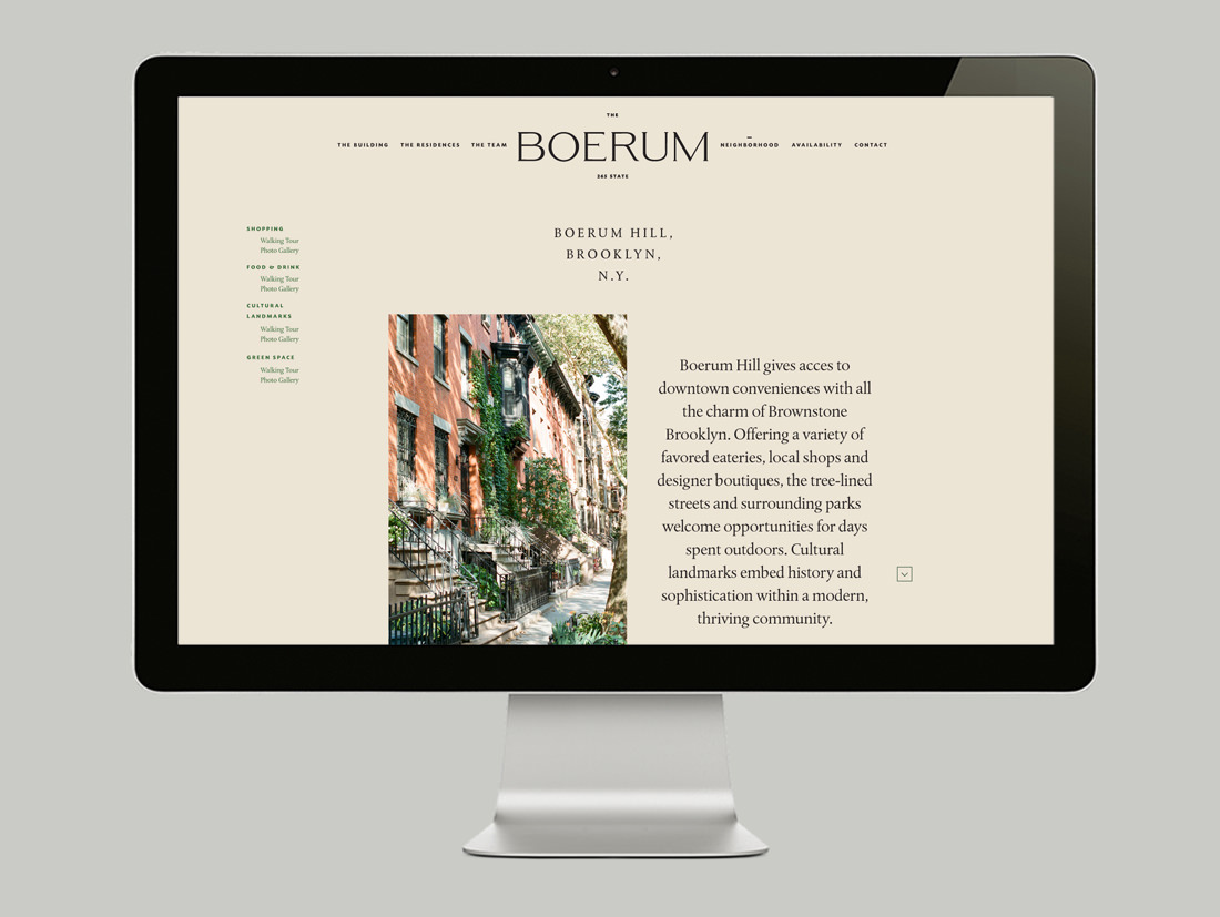 The Boerum, Website