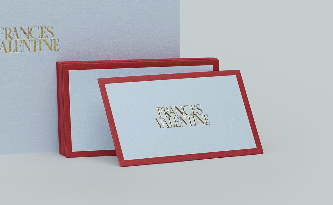 Frances Valentine – Branding & Collateral