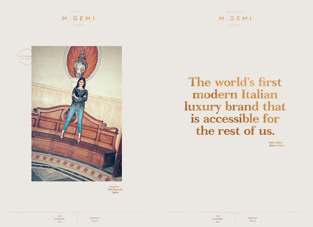 M. Gemi – Branding & Collateral